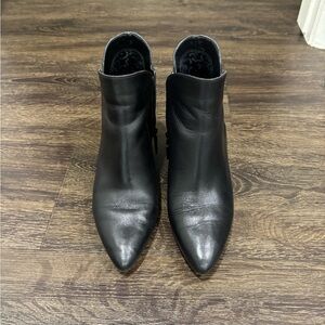 Cole Haan Sleek Black Ankle Booties